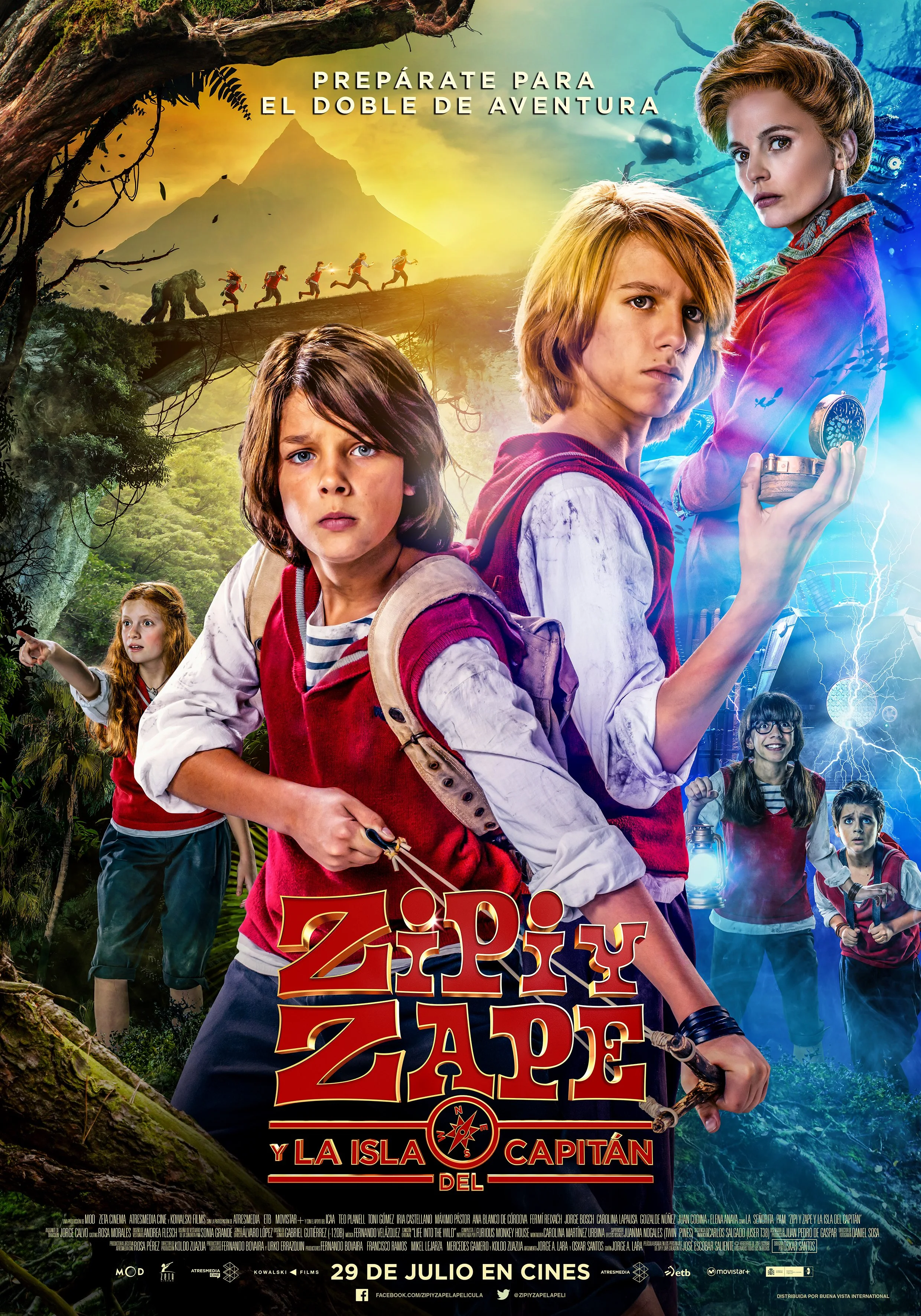 Zipi y Zape y la Isla del Capitán (2016)