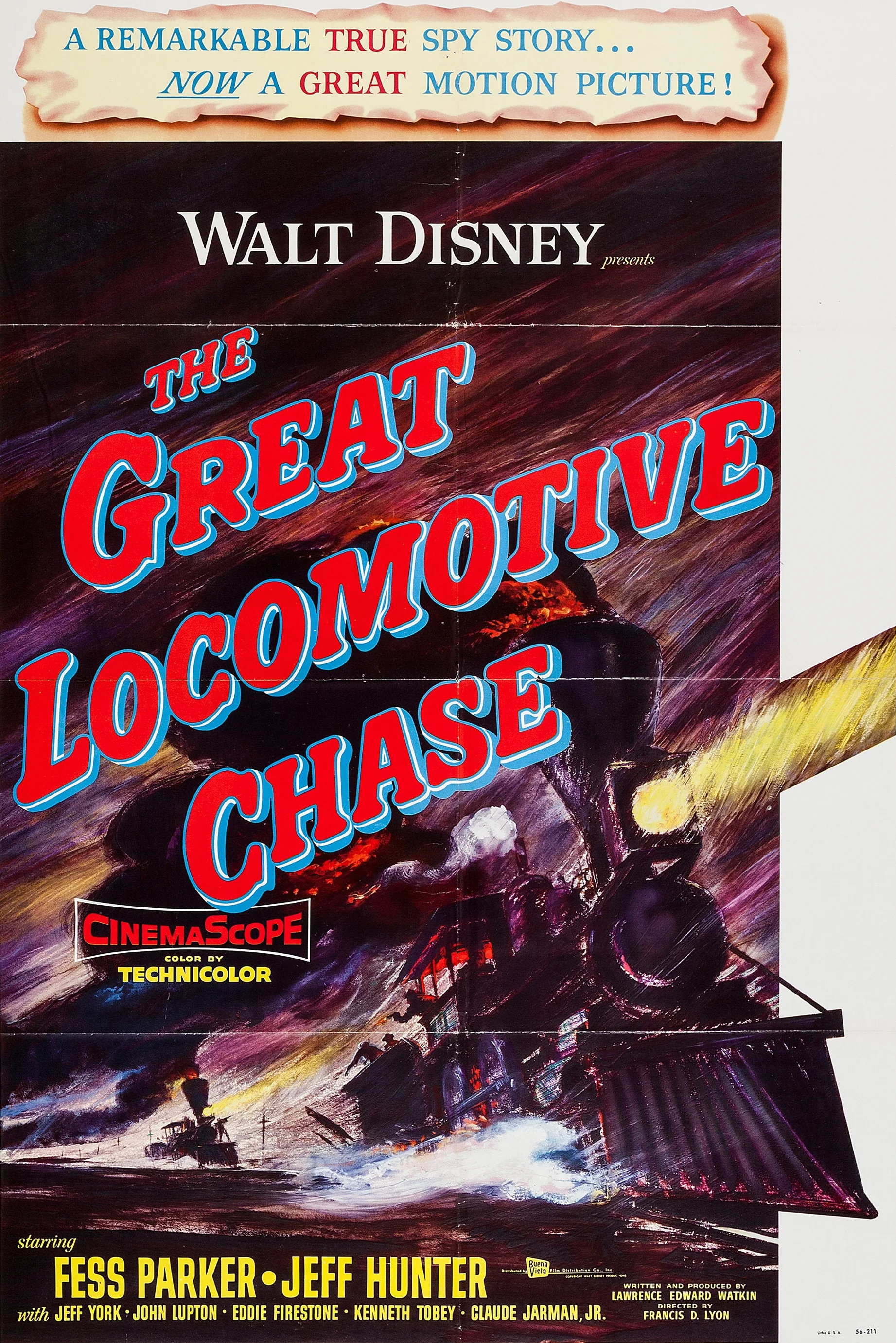 The Great Locomotive Chase (1956)