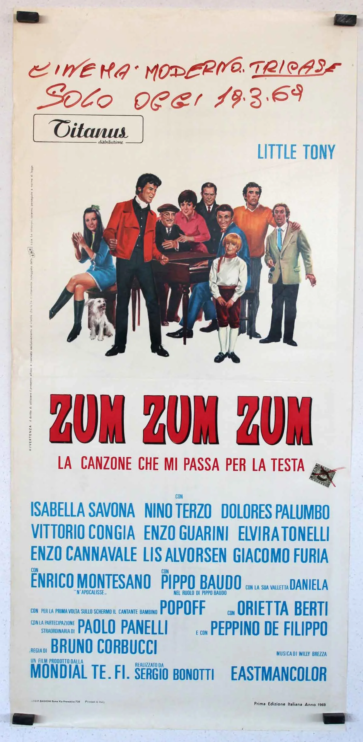Zum zum zum – La canzone che mi passa per la testa (1969)