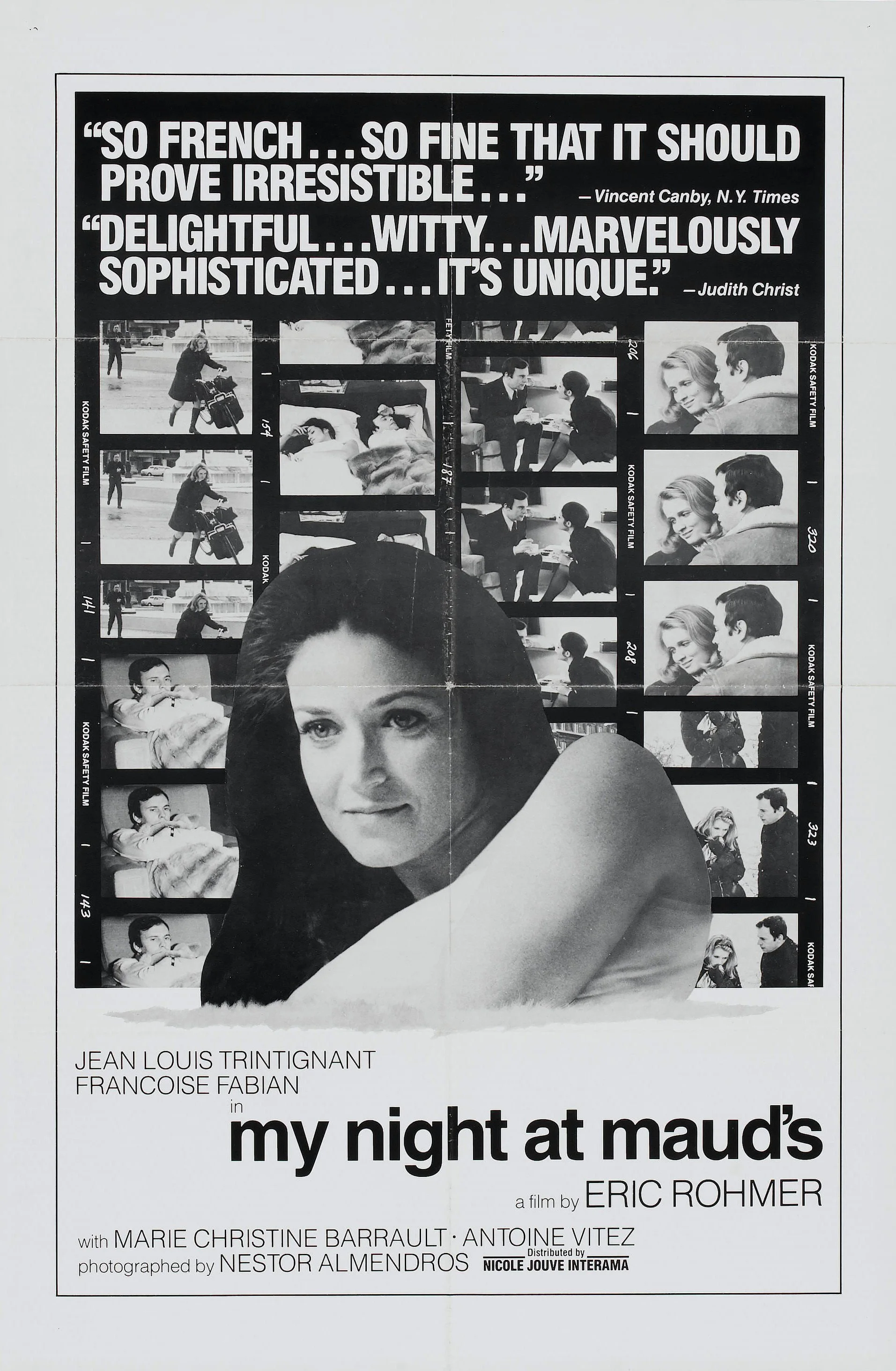 My Night at Maud’s (1969)