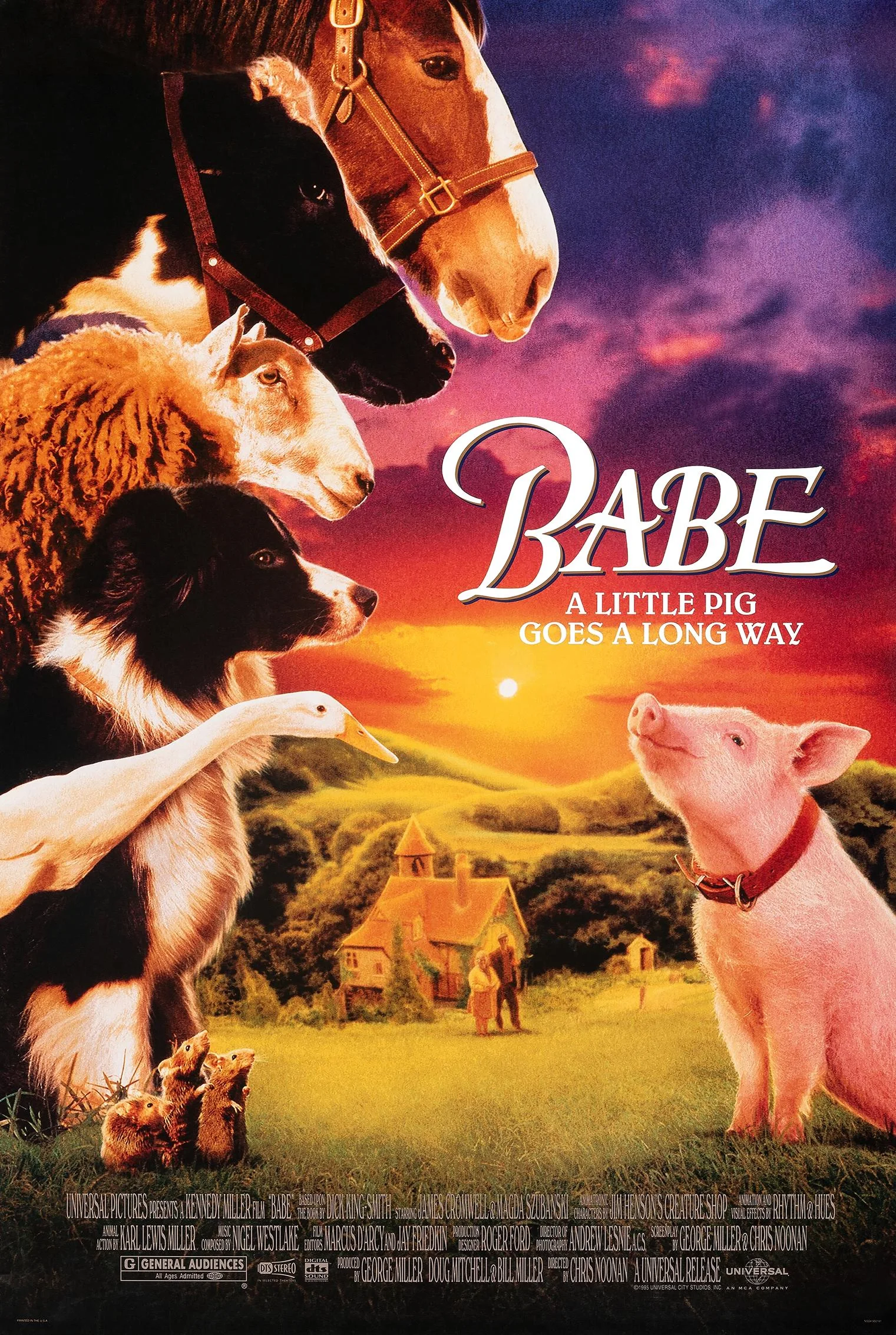 Babe – Cel mai curajos porc din lume (1995)