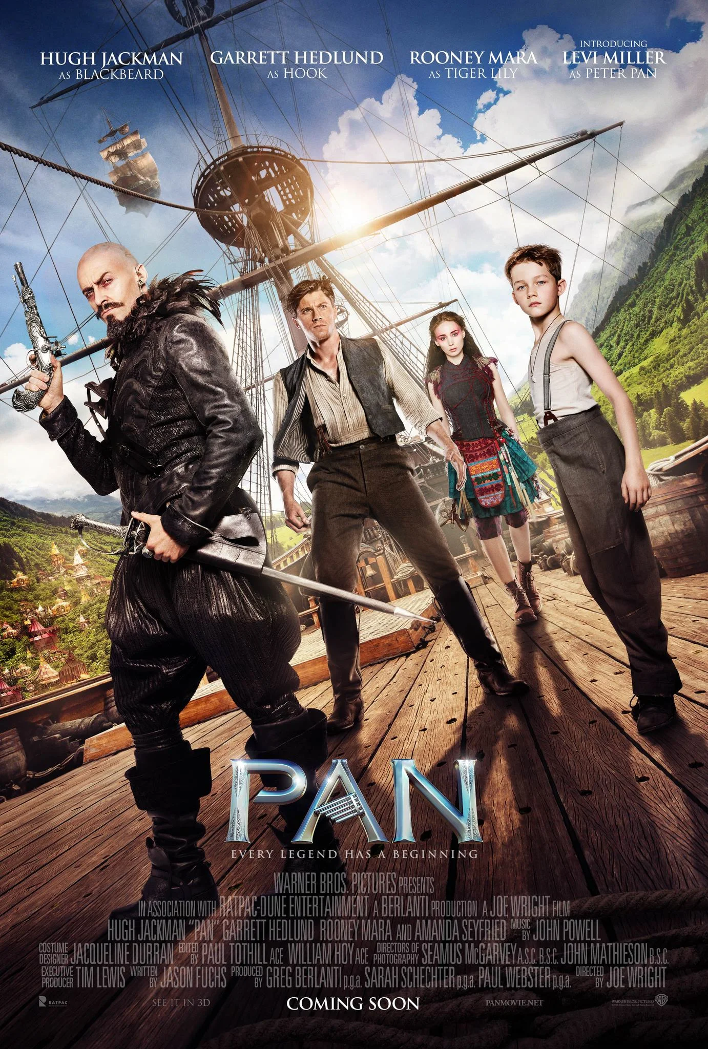 Pan: Aventuri in Tara de