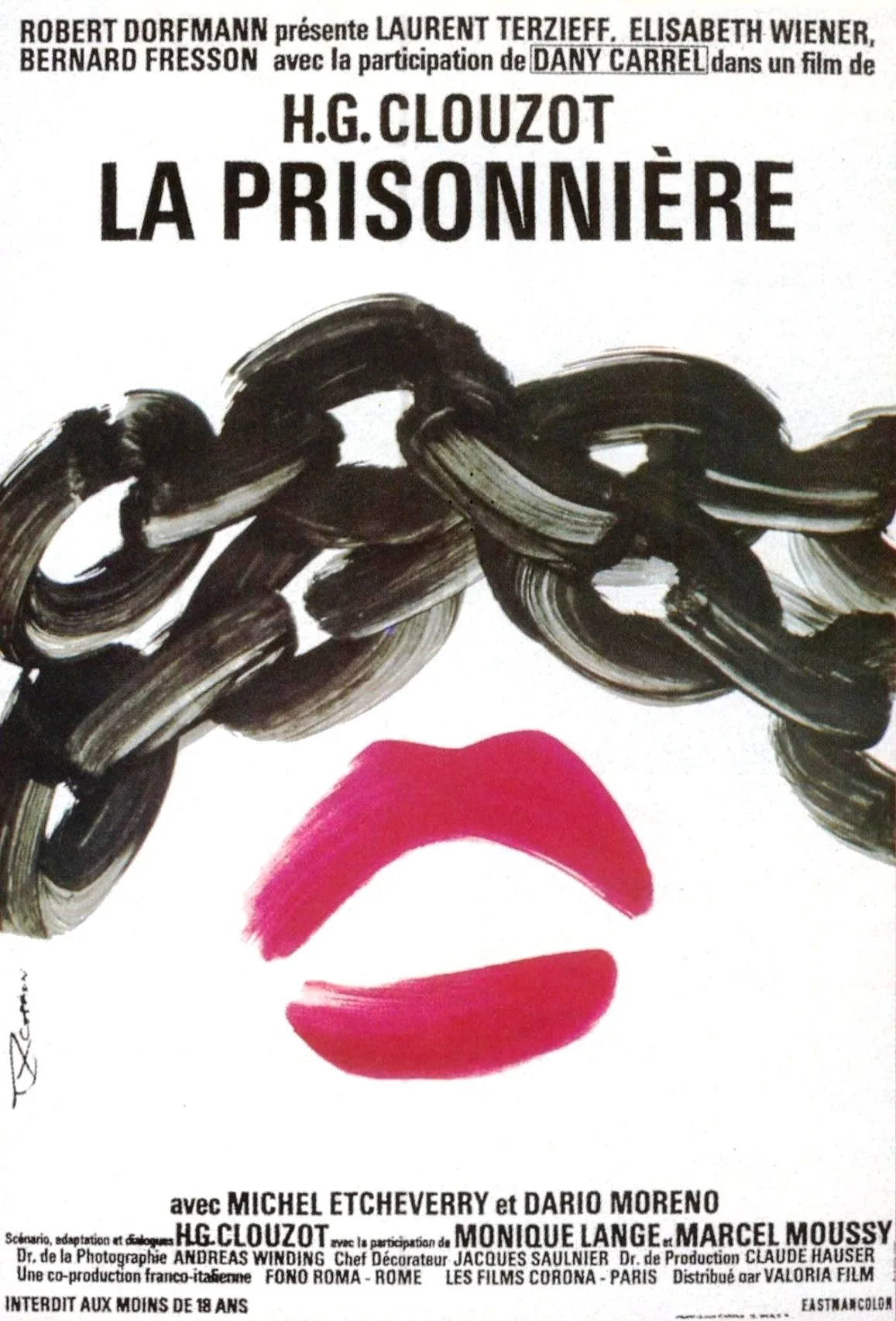 La prisonnière (1968)