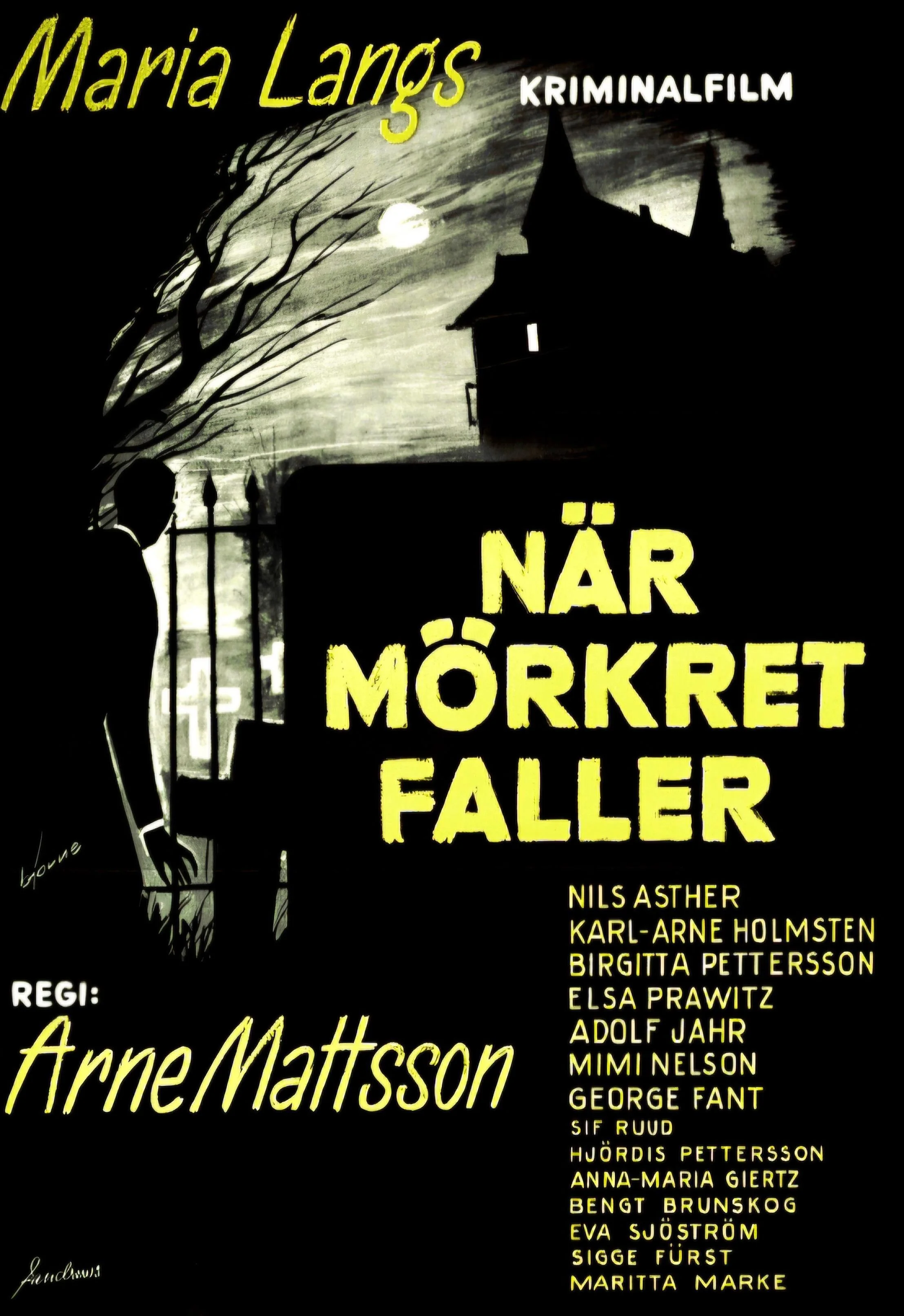 När mörkret faller (1960)