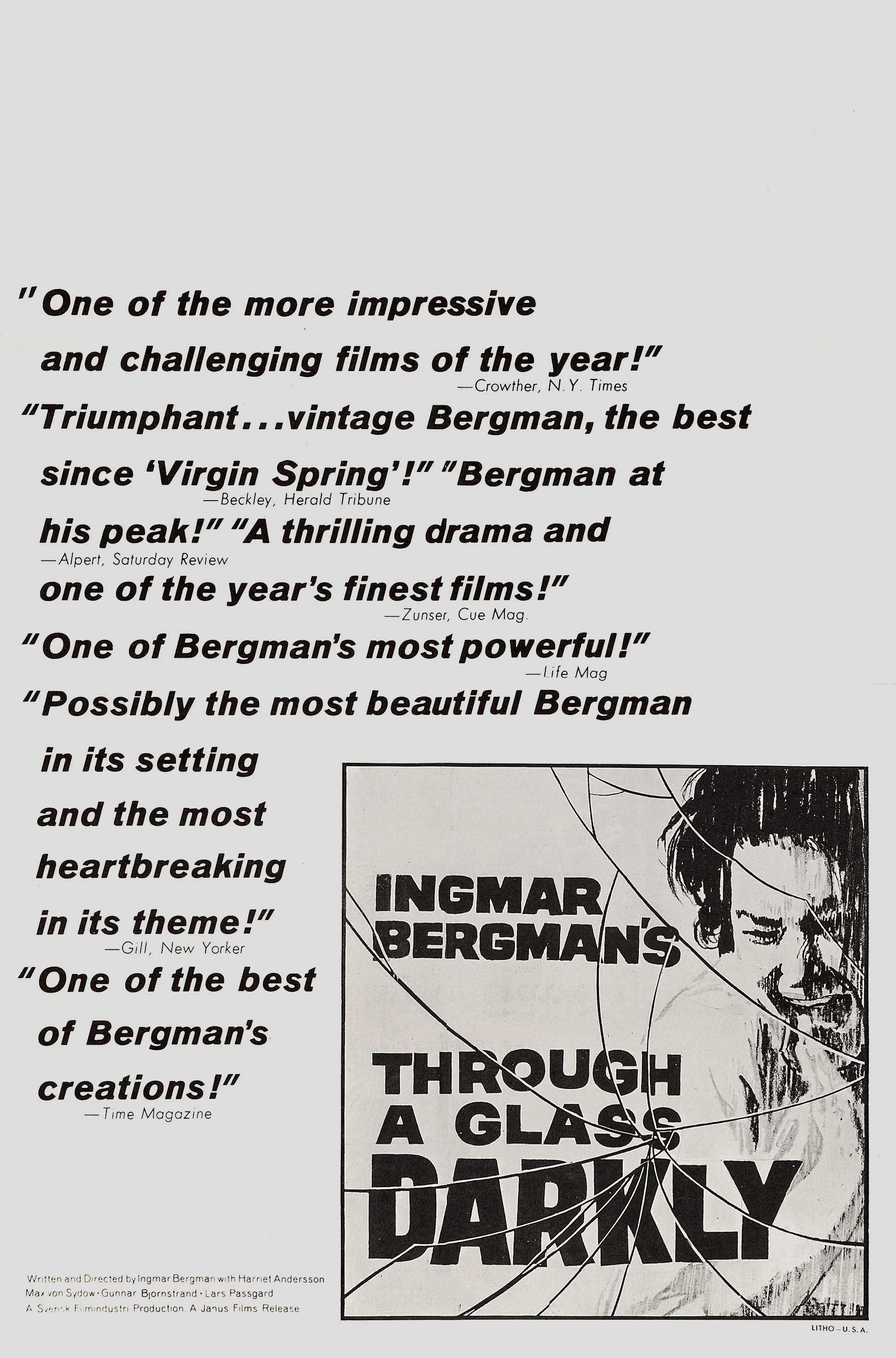 Through a Glass Darkly (1961)