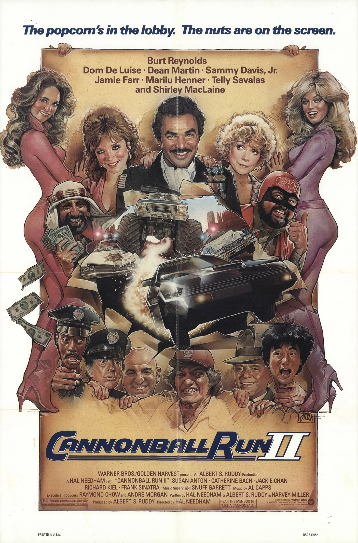 Cursa auto Cannonball Run II (1984)